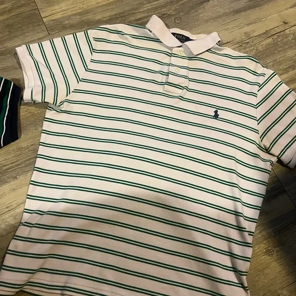 Three Ralph Lauren Polo Shirts (Mediums) - Picture 8 of 10